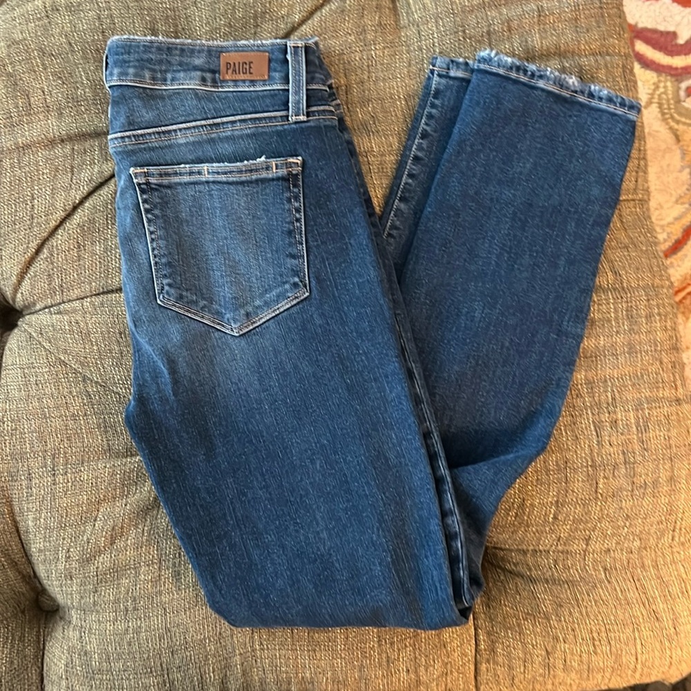 Paige Denim Skyline Ankle Peg Size 28